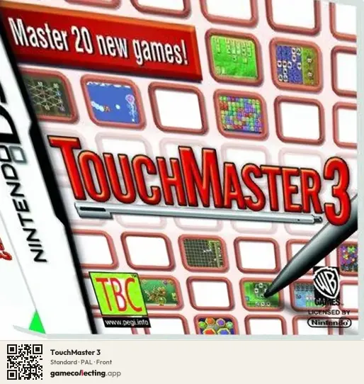 TouchMaster 3 Nintendo DS, PAL box front