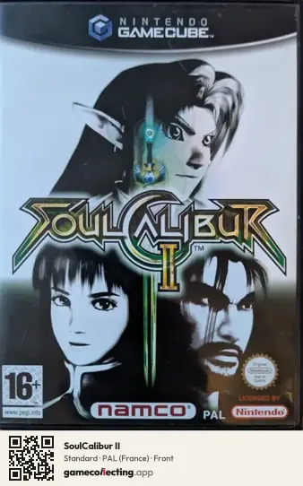SoulCalibur II Nintendo GameCube, France box front
