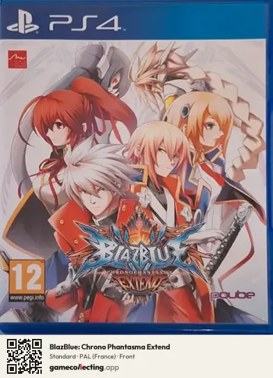 BlazBlue: Chrono Phantasma Extend PlayStation 4, France box front