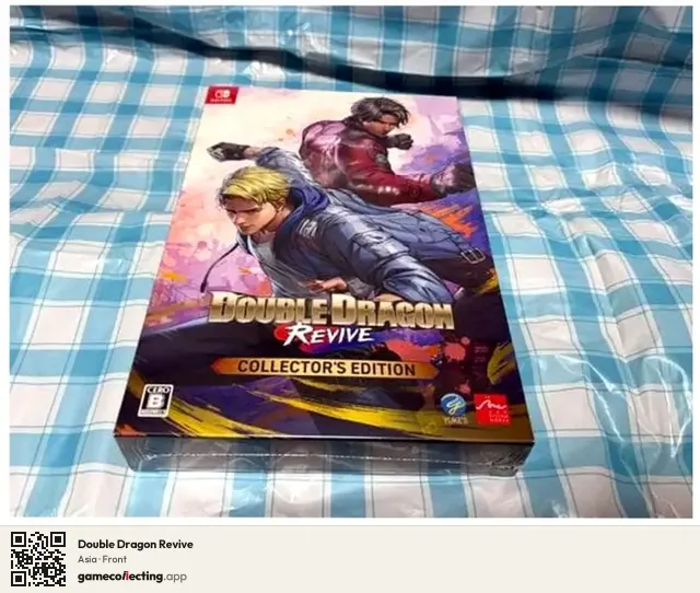 Double Dragon Revive Nintendo Switch, Asia box front
