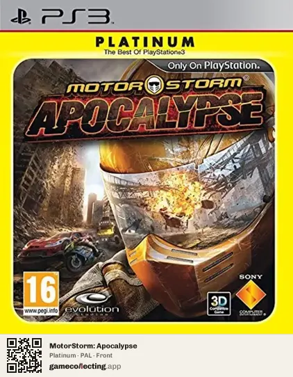 MotorStorm: Apocalypse PlayStation 3, PAL box front