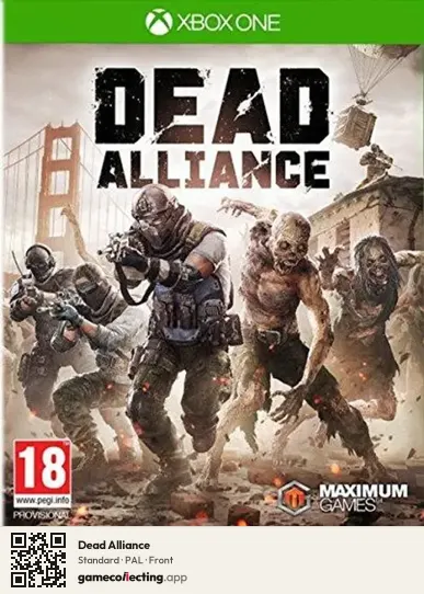 Dead Alliance Xbox One, PAL box front