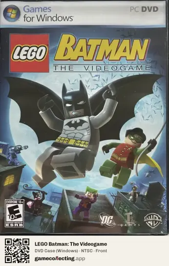 LEGO Batman: The Videogame Computer, NTSC box front