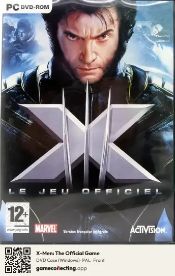 X-Men: The Official Game Computer, PAL box front