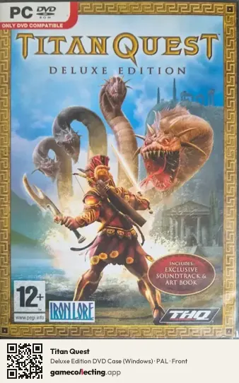 Titan Quest Computer, PAL box front