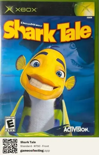 Shark Tale Xbox, NTSC box front