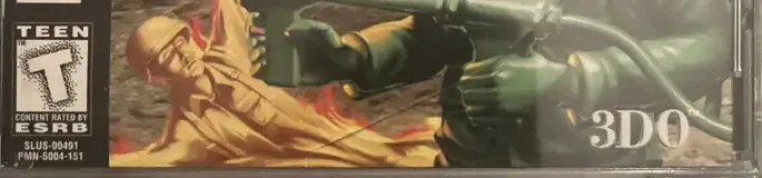 Army Men 3D, the ESRB box on its front