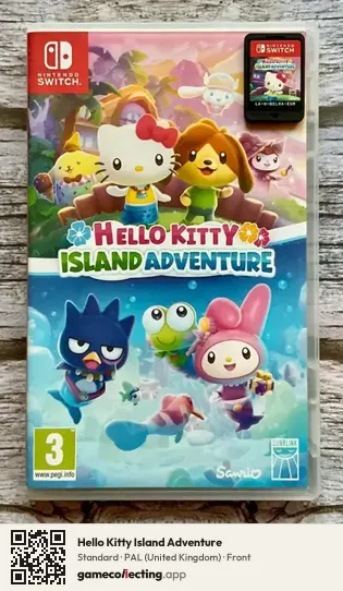 Hello Kitty Island Adventure Nintendo Switch, United Kingdom box front