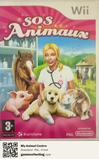 My Animal Centre Nintendo Wii, PAL box front