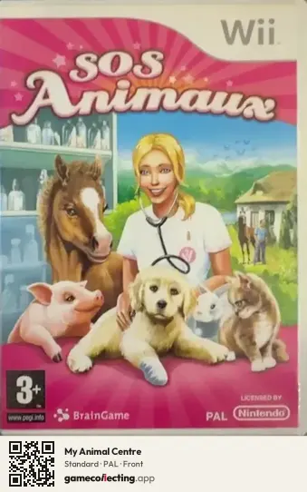 My Animal Centre Nintendo Wii, PAL box front
