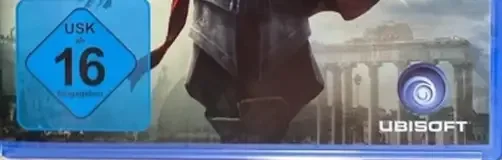 Assassin's Creed: The Ezio Collection, the USK square on its front