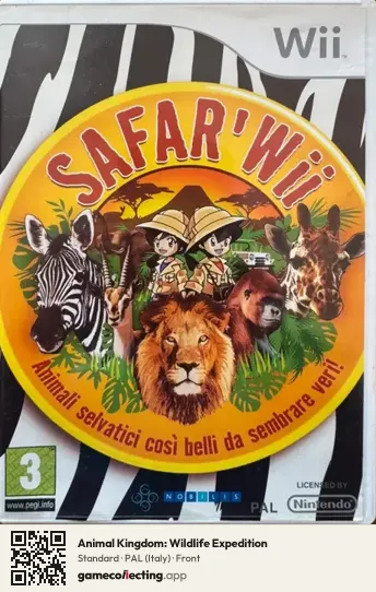 Animal Kingdom: Wildlife Expedition Nintendo Wii, Italy box front