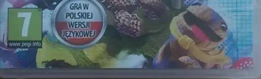 LittleBigPlanet 3, the PEGI square on its front