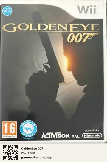 GoldenEye 007 Nintendo Wii, PAL box front