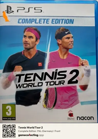 Tennis World Tour 2 PlayStation 5, Germany box front