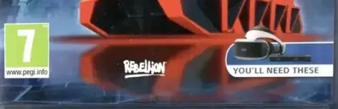 Battlezone, the PEGI square on its front