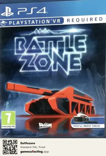 Battlezone PlayStation 4, PAL box front