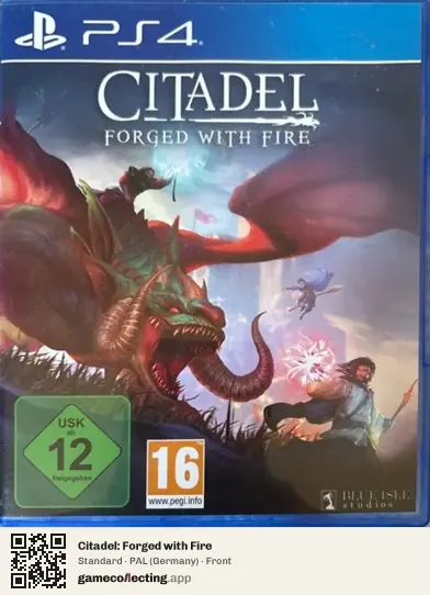 Citadel: Forged with Fire PlayStation 4, Germany box front