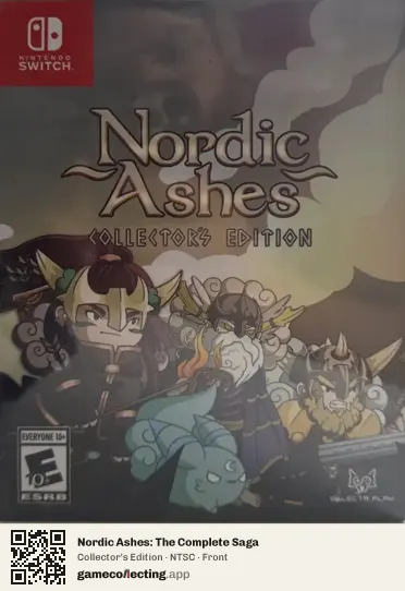 Nordic Ashes: The Complete Saga Nintendo Switch, NTSC box front