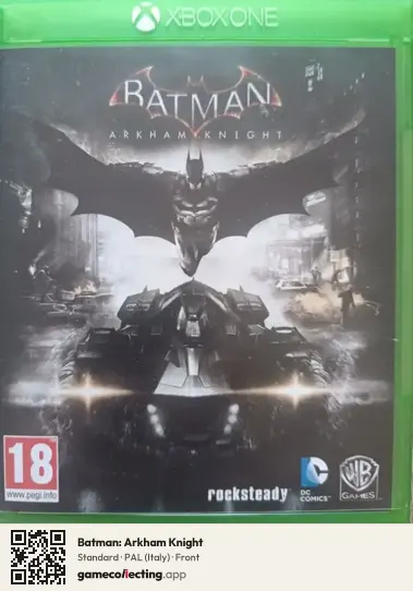 Batman: Arkham Knight Xbox One, Italy box front