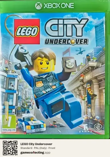 LEGO City Undercover Xbox One, Italy box front