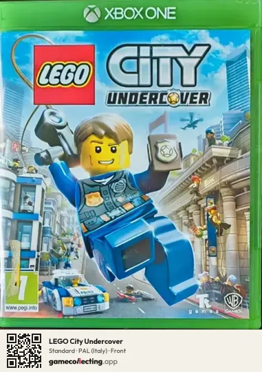 LEGO City Undercover Xbox One, Italy box front