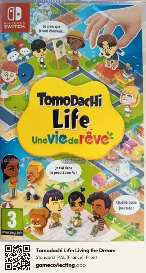 Tomodachi Life: Living the Dream Nintendo Switch, France box front