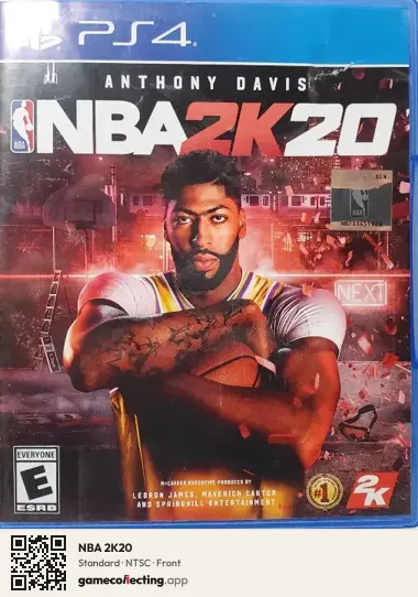NBA 2K20 PlayStation 4, NTSC box front