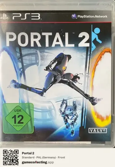 Portal 2 PlayStation 3, Germany box front