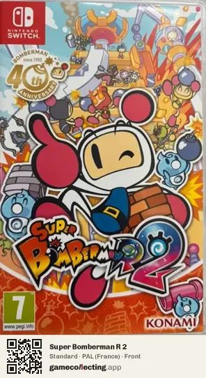 Super Bomberman R 2 Nintendo Switch, France box front