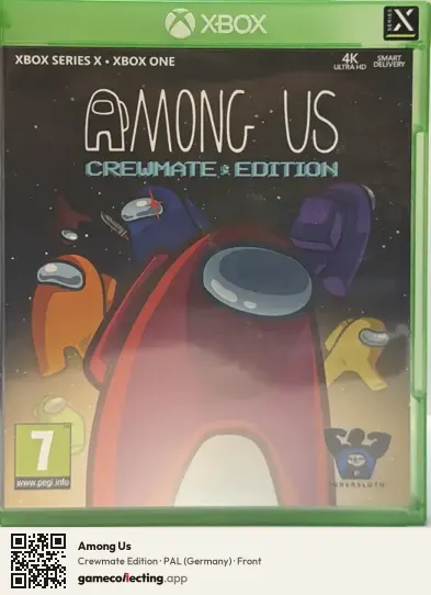 Among Us Xbox Series X, Germany box front