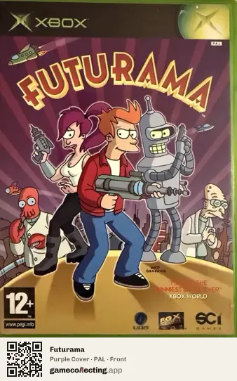 Futurama Xbox, PAL box front