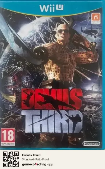 Devil's Third Nintendo Wii U, PAL box front