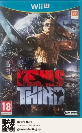 Devil's Third Nintendo Wii U, PAL box front