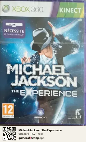 Michael Jackson: The Experience Xbox 360, PAL box front