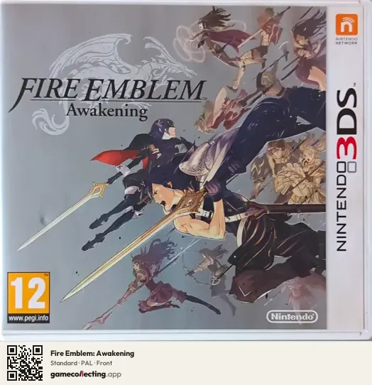 Fire Emblem: Awakening Nintendo 3DS, PAL box front