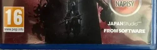 Bloodborne, the PEGI square on its front