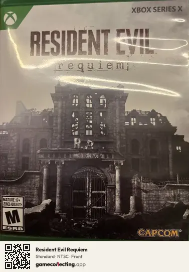 Resident Evil Requiem Xbox Series X, NTSC box front