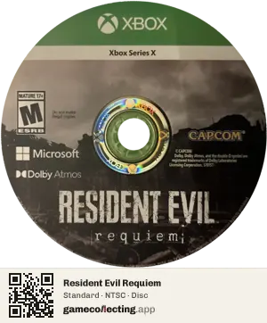 Resident Evil Requiem Xbox Series X, NTSC disc