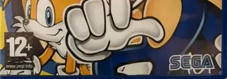 Sonic Mega Collection Plus, the PEGI square on its front