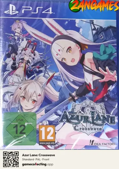 Azur Lane: Crosswave PlayStation 4, PAL box front