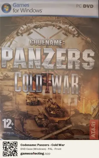 Codename: Panzers - Cold War Computer, PAL box front