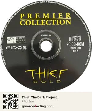 Thief: The Dark Project Computer, PAL disc