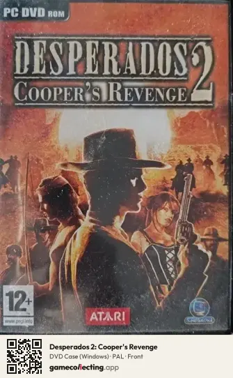Desperados 2: Cooper's Revenge Computer, PAL box front