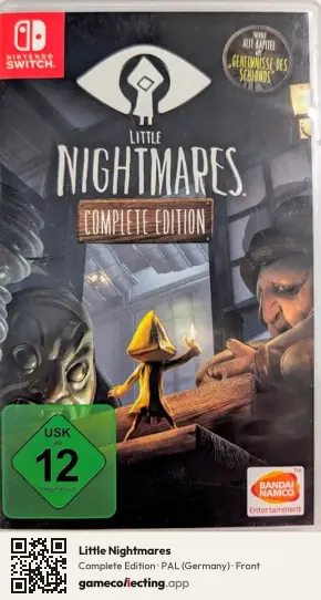 Little Nightmares Nintendo Switch, Germany box front