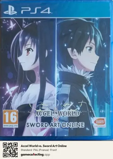 Accel World vs. Sword Art Online PlayStation 4, France box front