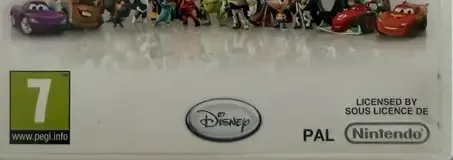Disney Infinity, the PEGI square on its front