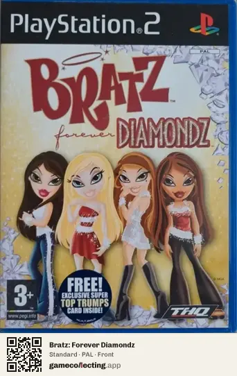 Bratz: Forever Diamondz PlayStation 2, PAL box front