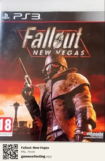 Fallout: New Vegas PlayStation 3, PAL box front