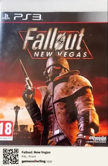 Fallout: New Vegas PlayStation 3, PAL box front